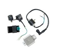 Compatible With 50cc 70cc 90cc 110cc For 125cc Scooters Mopeds ATVs 110 Five-pin Igniter High Pressure Pack Regulator Rectifier Starter For Relay Rectifier Replacement