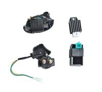 Compatible With 50cc 70cc 90cc 110cc Half Wave Rectifier 110 High Voltage Packag For Relay 110 Five Pin Ignite Pit Dirt Bike Motorcycle Rectifier Replacement(4pcs)