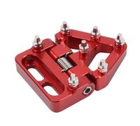 Compatible With 690 R 690 SMC R 701 701 Supermoto SUPER MOTO Folding Rear Brake Pedal Tip Plate Universal Fit Aftermarket Replacement(Red)