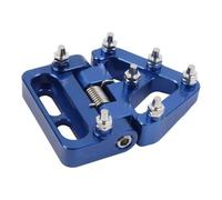 Compatible With 690 R 690 SMC R 701 701 Supermoto SUPER MOTO Folding Rear Brake Pedal Tip Plate Universal Fit Aftermarket Replacement(Blue)