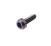 Compatible With 6Pcs Titanium BBS Split Rim Bolts M7*24 Mm 12 Point Hea D Screw Ti6Al4V Two-Piece Three Pieces Wheel Hub Ti Fastener(Black,M7x24)