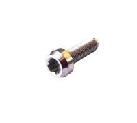 Compatible With 6Pcs Titanium BBS Split Rim Bolts M7*24 Mm 12 Point Hea D Screw Ti6Al4V Two-Piece Three Pieces Wheel Hub Ti Fastener(Silver,M7x24)