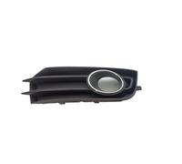 Compatible With A1 2010-2014 Car Accessories Front Bumper Fog Light Grille Decoration Black Auto Foglamp Cover L 8X0807681A Fog Light Grille(B-Only left)