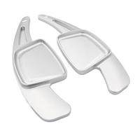 Compatible with A1 for A3 S3 8Y for Sportback A4 S4 for Avant for Sline A6 2020 2021 Car Steering Wheel Shifter Paddle Paddle Shifters Extension Gear Shift Paddle(Silver)