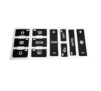 Compatible with A2 A3 8L AC Button Repair Kit Faded Ugly Car Stickers Car Air Condition Control Switch Button Repair Stickers Accessories Car Button Stickers