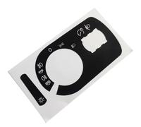 Compatible with A3 8P 2004 2005 2006 2007 2008 Car Fog Light Switch Cover Stickers The Lights Switch Repair Interior Car Decal Car Accessories Car Button Stickers