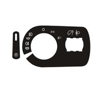 Compatible with A3 8P 2004 2005 2006 2007 2008 The Lights Switch Repair Kit Car Accessory Fog Light Switch Cover Repair Stickers Car Button Stickers