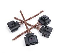 Compatible With A3 A4 A5 A6 For Q5 4PCS Car Ignition Coil Connector Plug Cable Wire Harness Replacement Accessories Ignition Connector