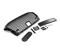 Compatible with A3/S3 8V Facelift Badgeless Mesh Grill Debadged Front Grill 2016-