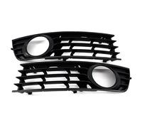 Compatible With A4 B6 2001-2005 Front Bumper Side Fog Light Grill Mesh Honeycomb Hex Left Right 8E0807681 8E0807682 Fog Lamp Light Cover(Left and Right)