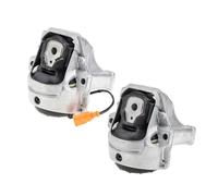 Compatible with A4 for Allroad B8 2.0 TFSI 2009-2016 for A4 B8 1.8 2.0 TFSI 2008-2015 Pair Left and Right Engine Mounts 8K0199381 Engine Mount Replacement(LeftWithWire)(BothSide)