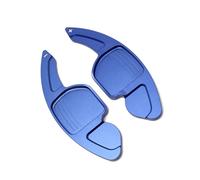 Compatible With A5 S5 2012 2013 2014 2015 2016 For A3 S3 A4 B8 Car Steering Wheel Paddle Shift Extend Extension Shifter Parts Paddle Shifter Kit(Blue)