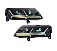 Compatible With A6 2005 2006 2007 2008 2009 2010 2011 Headlight Dynamic Signal Animation DRL Bi Xenon Auto Accessories Car Headlight Assemblies