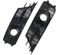 Compatible With A6 C7 2016 2017 2018 4G0807647A 2Pcs Car Front Bumper Honeycomb Fog Light Bezel Grill Car Front Bumper Fog Lamp Grille Fog Lamp Grill
