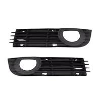 Compatible With A8 D3 2005 2006 2007 4E0807681AD Car Front Bumper Fog Light Radiator Grille Car Left Right Fog Lamp Grille Car Assembly Fog Light Bezels