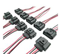 Compatible With A8 For Q5 2009-2016 4 Pcs Set Ignition Coil Map Connector Harness Wiring Plug Waterproof Electrical Assembly Spare Parts