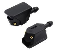 Compatible With Adjustable 4-Way Spout Upgrade Installed On 8mm / 9mm Arm Car Windshield Wiper Blades Washer Spray Nozzle Car Accessories Washer Jets(2 PSC)