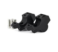Compatible With ADV 350 2022 2023 Universal Handlebar Bar Risers Bar Clamps Motorcycle Handbar Rising Clamp Accessories Motorcycle Bar Risers(Black)