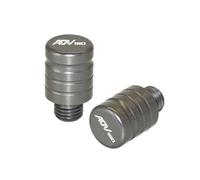 Compatible With ADV150 ADV160 ADV350 ADV 150 160 350 CNC Motorcycle M10*1.25 Aluminum Screws Bolts Mirror Hole Plugs Cap(Titanium)
