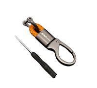 Compatible With ADV150 ADV350 ADV 350 150 Motorcycle Accessories Keychain Keyring Key Chains Lanyard Chain Key Rings(ADV350 Orange)