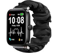 Compatible with Aeac Smart Watch Bands,Fabric Elastic Scrunchie Elastic Watch Band Women Cute Replacement Straps Compatible with 1.69 inch Aeac/Woneligo/Gydom/AITAFY/RIVERSONG/TOZO S2 44mm Smart Watch