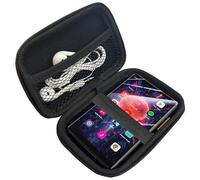 Compatible with AGPTEK T09U MP3 Player Case, Lamshaw Durable EVA Carrying Case, Shockproof & Lightweight Protective Cover Compatible for AGPTEK T09U 5'' MP3 Player (Black)