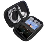 Compatible with AGXOV M302 MP3 Player Case, Lamshaw Hard Shell Travel and Storage Carrying Case Compatible with AGXOV M302 4.02-inch MP4 MP3 Player (Black)