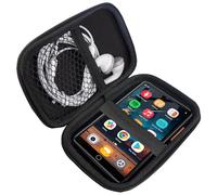 Compatible with AHENOD G12 MP3 Player Case, Lamshaw Durable EVA Carrying Case, Shockproof & Lightweight Protective Cover Compatible for AHENOD G12 4.02" MP3 Player (Black)