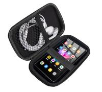 Compatible with AHENOD MP3 Player Case, Lamshaw Durable EVA Carrying Case, Shockproof & Lightweight Protective Cover Compatible for AHENOD G15 5" MP3 Player (Black)
