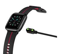 Compatible with AIKELA Smart Watch Charger, onetuo Magnetic USB Charging Cable Replacement Charger Cable Compatible with AIKELA Fitness Trackers Smart Watch (Black)