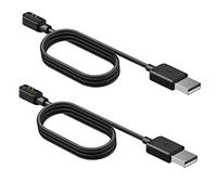 Compatible with AIKELA Smart Watch Charger, onetuo Magnetic USB Charging Cable Replacement Charger Cable Compatible with AIKELA Fitness Trackers Smart Watch (2 pack-Black)