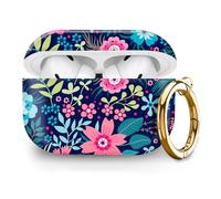 Compatible with AirPod Pro 2nd//1st Generation Case Cover with Gold Keychain,Full Protective Shockproof Wireless Headphone Case for Airpod Pro 2023/2022/2019（Cute Colorful）