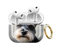 Compatible with AirPod Pro 3 Case,Shockproof Protective Cover with Keychain, Wireless Charging Case Perfect for Women, Trendy Design for AirPod Pro 3rd Generation(Yorkshire Terrier Dog)