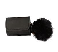 Compatible with AirPods 4, Business Protective Shock-Absorbing Leather Cover Headphone Case with Pendant Accessories-Color#2