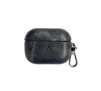 Compatible with AirPods 4, Business Protective Shock-Absorbing Leather Earphone Cover Headphone Case with Keychain Accessories-Color#2