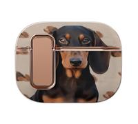 Compatible with AirPods Pro 2 Case,Dachshund Dog Full Protective Headphone Cover for Airpods Pro 2,Supports Wireless Charging