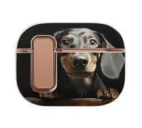 Compatible with AirPods Pro 2 Case,Pad Dachshund Full Protective Headphone Cover for Airpods Pro 2,Supports Wireless Charging