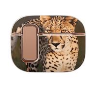Compatible with AirPods Pro 2 Case,Wild Cheetah Full Protective Headphone Cover for Airpods Pro 2,Supports Wireless Charging