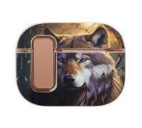 Compatible with AirPods Pro 2 Case,Wolves And Dream Catchers Full Protective Headphone Cover for Airpods Pro 2,Supports Wireless Charging
