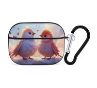 Compatible with Airpods Pro 2nd Generation Case Cover - Cute Case Compatible with Airpods Pro Case Cover, Heart Sky Bird Couple Case Compatible with Airpods Pro 2 Case