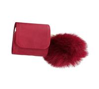 Compatible with AirPods Pro, Business Protective Shock-Absorbing Leather Cover Headphone Case with Pendant Accessories-Color#3