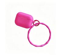 Compatible with AirPods Pro Headphones Case Cover, Soft Silicone, Earphone Case with Simple Solid Color Anti-Lost Lanyard, Earbuds Case for Women Men