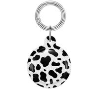 Compatible with AirTag Holder Keychain,Waterproof Protective Case for Apple AirTag 1st & 2nd Gen, Key Chain Ring for Luggage, Handbags, Pets, and Keys(Marbling)