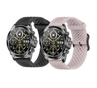 Compatible with ALPHAGEAR Smartwatch Bands, 22mm Quick Release Sport Desgined Silicone band with Metal Buckle Compatible with ALPHAGEAR Bravo II, Bravo XL, Raptor, Commander, Juliet Smartwatch (2