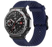 Compatible with Amazfit Active 2 bands, Quick Release 20mm, 22mm Silicone band with Metal Buckle Compatible with Amazfit T-Rex 3 48mm, Balance, Cheetah Pro, Cheetah Round, GTR 4 Limited Edition, Bip 5