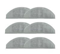 Compatible With Anker Eufy RoboVac X8 Series Hybrid Vacuum Cleaner Roller Side Brush Filter Disposable Mop Rag Replacement Parts (Color : 6pcs Mop Rag)