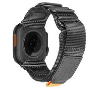 Compatible with Apple Watch Band 38/40/41/42/44/45/49/46mm,Rugged Replacement Nylon Strap With Three Buckle Loop Design For iWatch Ultra/Ultra 2 Series 10/9/8/7/6/5/4/3/2/1/SE