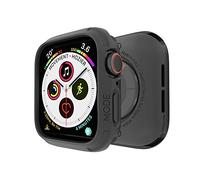 Compatible with Apple Watch Band 41mm 40mm Bumper Case, Elkson Quattro Rugged Men Bands for Apple Watch SE and iWatch Series 7 6 5 4 Cover, Sport Military Protective Cases Drop-Proof, Black