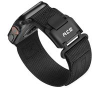 Compatible with Apple Watch Ultra Band - for Men Comfortable Soft Nylon Sport Loop with Magnetic Hook Lock-Buckle for iWatch 49mm(Ultra3/2),46mm(Series 11/10),45mm(9/8/7),44mm(SE3/2/SE/6/5/4),42mm(3/2