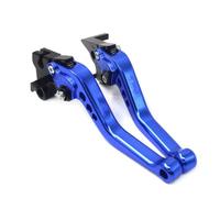 Compatible with Aprilia for RS125 1997 1998 1999 2000 2001 2002 2003 2004 2005 Motorcycle Brake Handle Levers Short Brake Clutch Moto Handlebar Levers(Blue)